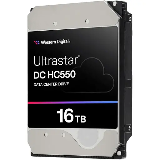 Жесткий диск 3.5" WD Ultrastar HC550 16TB SATA 512MB (WUH721816ALE6L4/0F38462) [141091] - фото 2