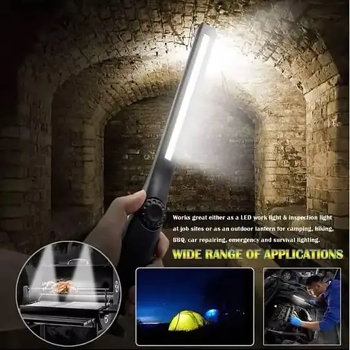 Ліхтар лампа Bailong BL-821 для СТО з акумулятором LED-освітленням та магнітом, водонепроникний - фото 7