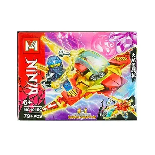 Конструктор Ninja Герои, MG1015, 89 деталей, (В ассортименте) - фото 2