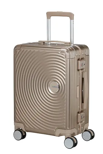 Чемодан American Tourister SOUNDBOX ALU 55 см BRONZE 55x40x23 MI3*13001 - фото 3