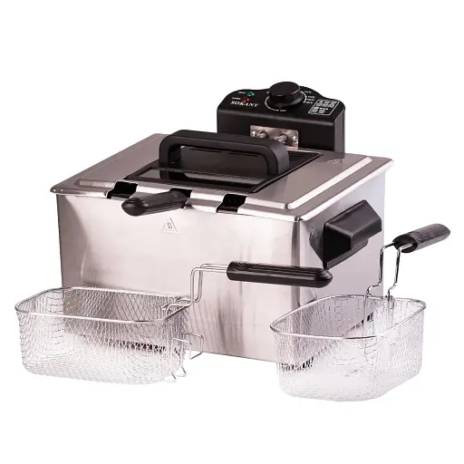 Фритюрница Sokany 2000 Вт, 5 л, WJ-801