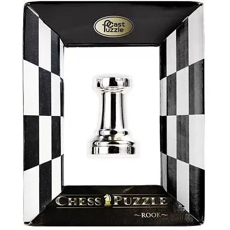 Головоломка Cast Puzzle Cast Chess Rook silver Шахова Тура 473682 - фото 2