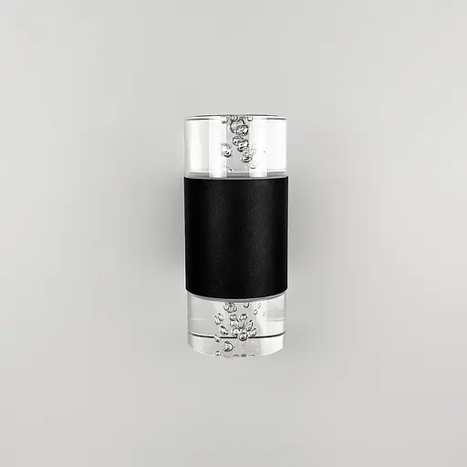 Фасадний чорний світильник з ефектом крапель 17х8 см | Line F | Арт. 8702 10W 3000K IP54 ВК - фото 4