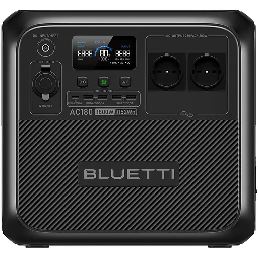 Зарядна станція Bluetti AC180, 1800 Вт