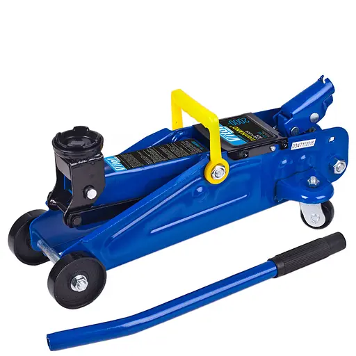 Домкрат гідравлічний підкатний Iron Hand 2 т 125-300 мм 6.3 кг в коробці (IH-125300DP) - фото 1