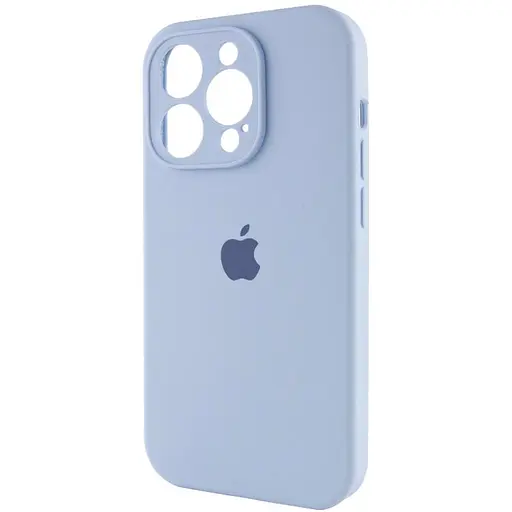 Чохол Epik Silicone Case Full Camera Protective AA для Apple iPhone 15 Pro Max 6.7 Блакитний/Lilac Blue - фото 3