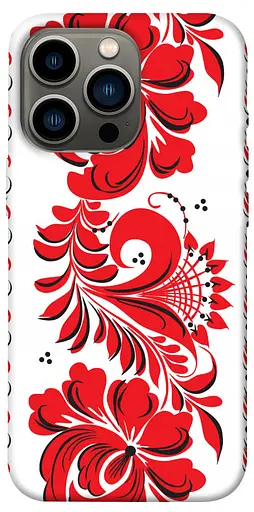 TPU чохол Червона вишиванка - фото 1