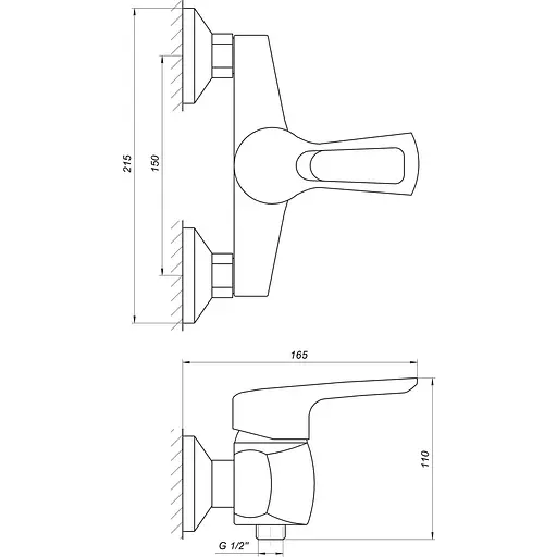 Смеситель для душа Globus Lux SEVA GLSV-0105 - фото 4