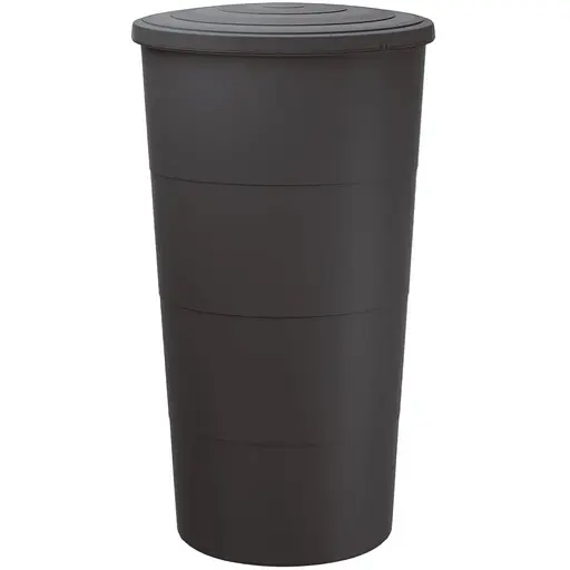 Ємність для збору дощової води Prosperplast Smooth 200 л антрацит