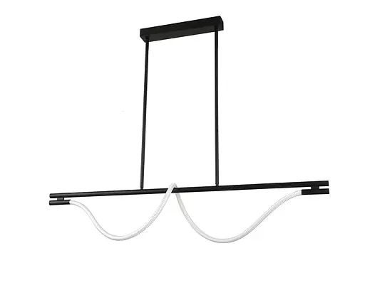 Підвісний світлодіодний світильник G 2914/1000 74W Чорний - фото 2