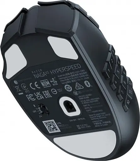Беспроводная мышь Razer Naga V2 HyperSpeed Wireless Black (RZ01-03600100-R3G1) - фото 3
