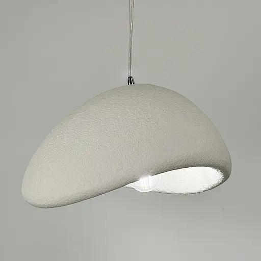 Світильник-хмара з білим гіпсовим корпусом 40х32х24 см | Арт. MJ 215-400 | Line F - фото 7