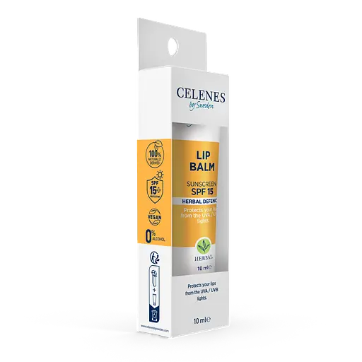 Солнцезащитный бальзам для губ SPF 15 Celenes 10 мл - фото 2