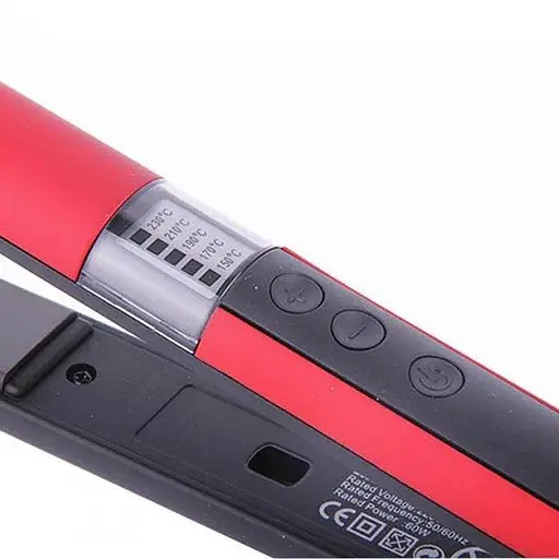 Випрямляч для волосся Geemy GM-1902 з терморегулятором - фото 3