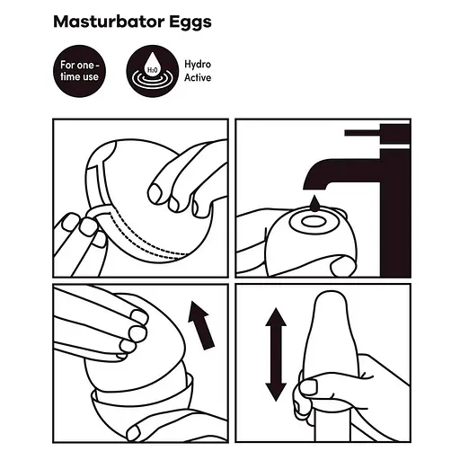 Мастурбатор-яйцо Satisfyer Masturbator Egg Crunchy (SO5525) [96195] - фото 4