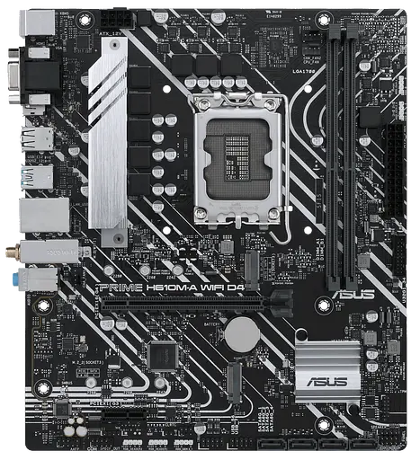 Материнська плата Asus H610M-A Prime Wi-Fi D4 LGA 1700 (PRIME H610M-A WIFI D4)