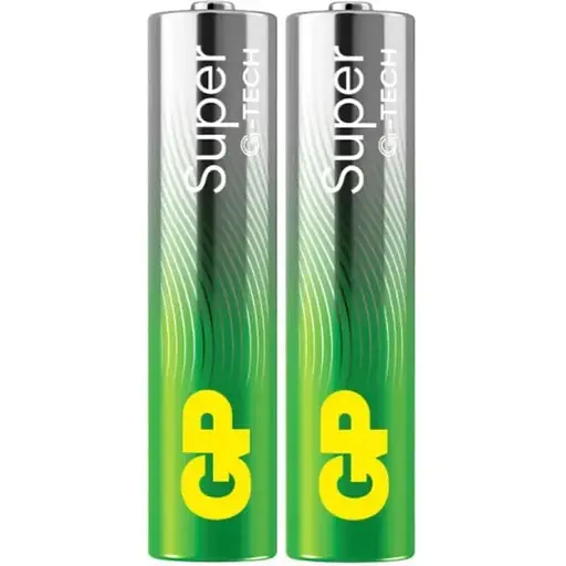 Батарейки GP Super Alkaline 24A21-S2 щелочные LR03, AAA 2 шт. - фото 1