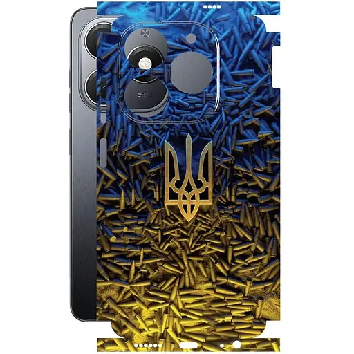 Захисна плівка StatusSKIN для Tecno Spark 20 Корпус Вініл Герб 2 - фото 1