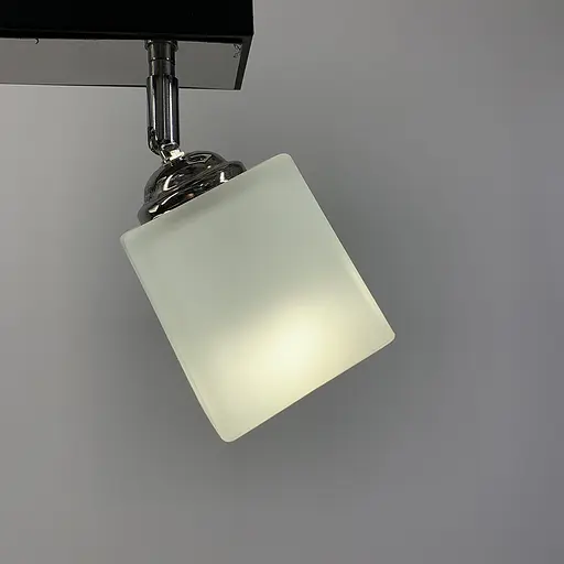 Світильник в чорному або білому корпусі на 2 плафони Line.F Колір корпусу Чорний - фото 5