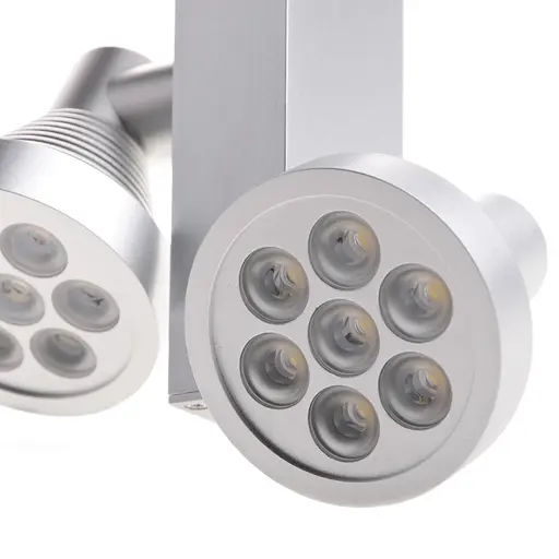 Светильник трековый поворотный LED 200/2x7W HD AL Brille 176454 - фото 3