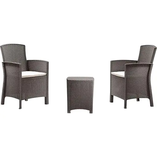 Набор садовой мебели Bica Lido terrace серо-бежевый - фото 1