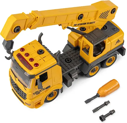 Машинка-конструктор Otamanko Автоконструктор Будівельний кран - фото 2