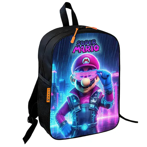 Рюкзак школьный детский Супер Марио «Super Mario» 36х27 см для мальчика (01069)