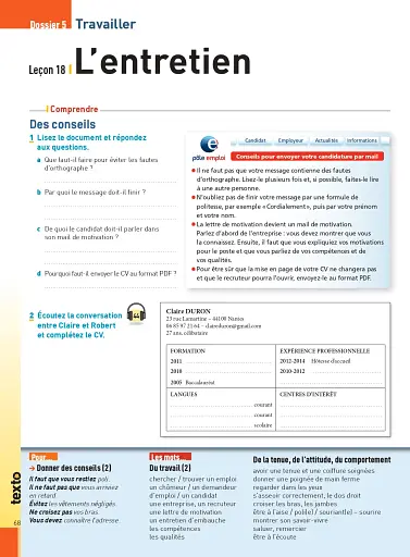 Texto. Niveau 2. Cahier d'activites + CD audio - фото 6