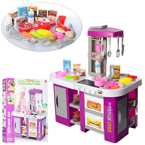Кухня 922-47 Kitchen Set, 54 деталі, звук, світло, в коробці (6903167829016) - фото 1