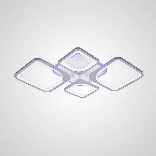 Люстра світлодіодна V K39047-2+2-TL WT - фото 6