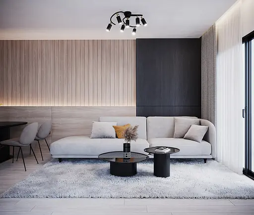 Стельовий світильник SV0047-7 BK+GD - фото 3