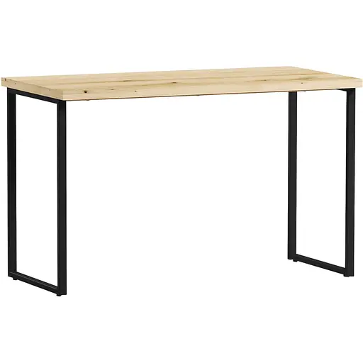 Стіл прямий лофт ОП-151 Orange-Line 1200х600х750 Чорний/Дуб Евок прибережний