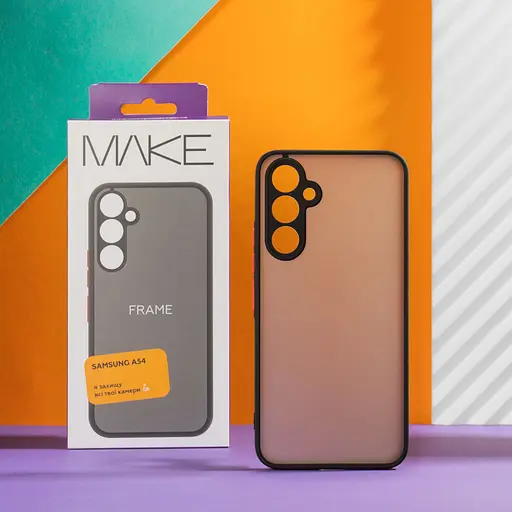 Чохол Make Samsung A54 Frame Black - фото 3