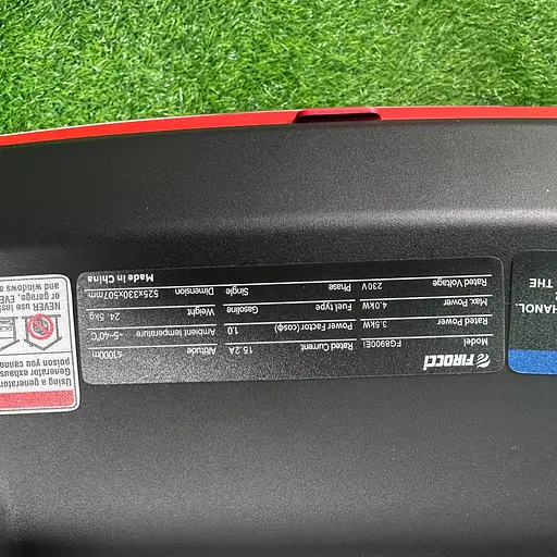 Инверторный бензиновый генератор Firocci FG8900i (3.5/4.0 кВт) с дисплеем - фото 7