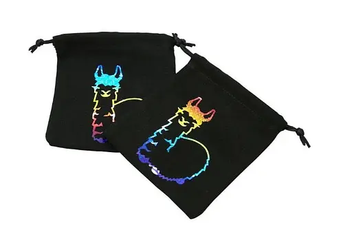 Мішечок для кубиків Q-Workshop Fabulous Llama Dice Bag (BLLA101) - фото 3