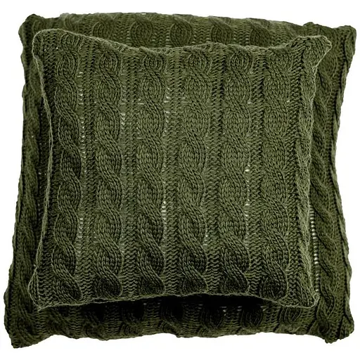 Декоративна подушка Прованс Коси оливкова 45 x 45см (29752) - фото 2
