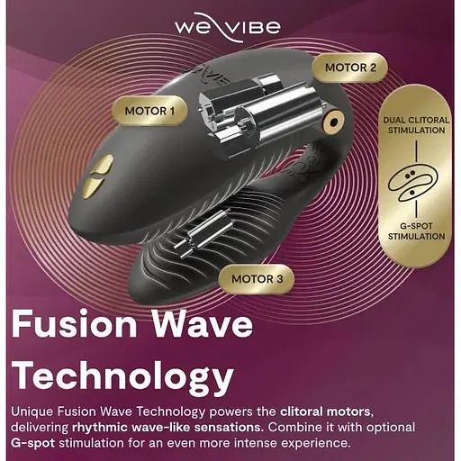 Вібратор We-Vibe Chorus PRO (Black) - фото 11