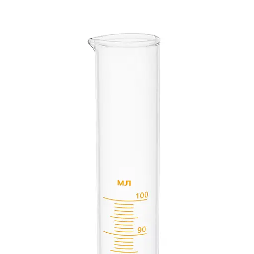Мерный цилиндр колба для спиртометра виномера со стеклянным основанием 100 мл, Стеклоприбор 85561 - фото 7