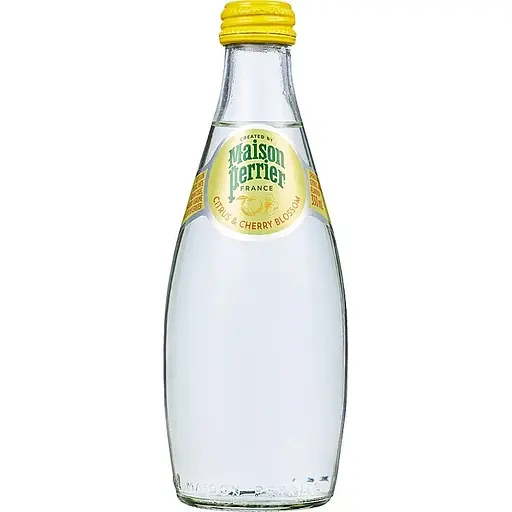 Вода мінеральна Maison Perrier Citrus-Cherry blossom газована 0.33 л