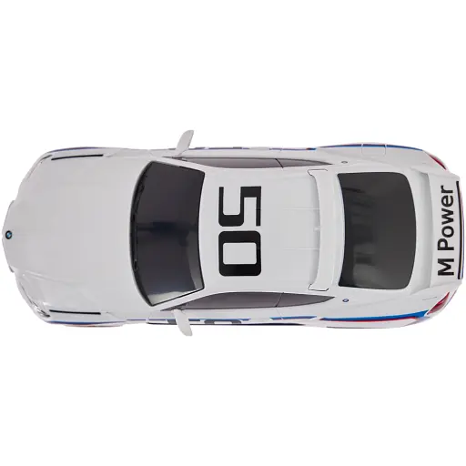 Машинка Rastar BMW 3.0 CSL 1:24 Белый - фото 7