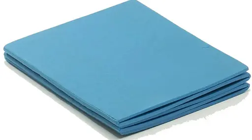 Коврик спортивный складной Toorx Foldable 5-section 175 х 50 х 0,8 см Azzurro (MAT-175) - фото 4