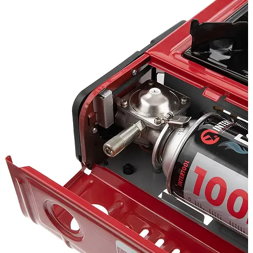 Портативна газова плита Intertool GS-0001 [96575] - фото 7