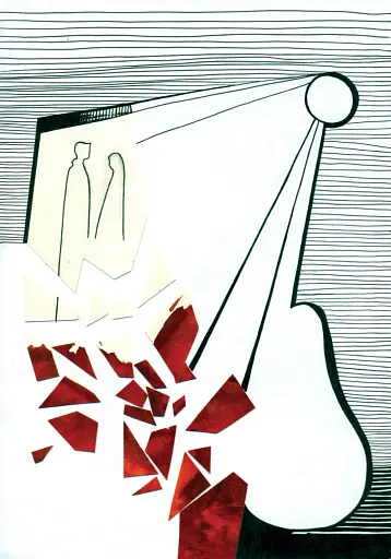 Поміж дерев якийсь жовтавий промінь... Володимир Дячун. 27 незабутніх поезій. Анна Клочко. 17 самобутніх ілюстрацій - фото 5