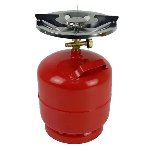 Комплект газовий балон та пальник для кемпінгу 8л (8618-1) - фото 3