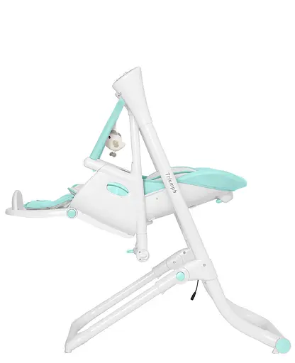 Стул-качели Carrello Triumph CRL-10302 Mint Green с сенсорной панелью - фото 7