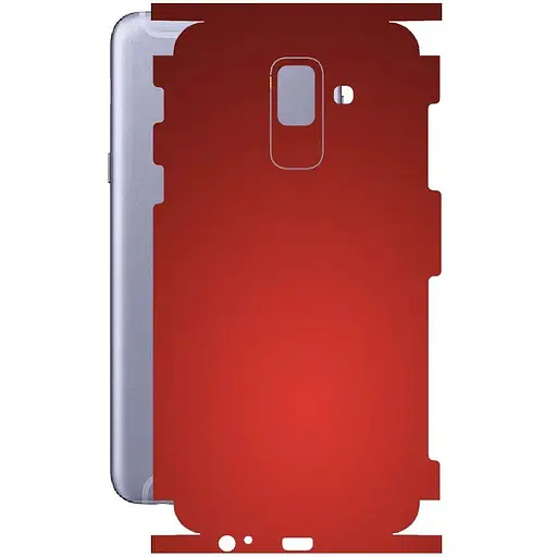 Захисна плівка StatusSKIN для Samsung Galaxy A6 Plus A605 Корпус Вініл червона матова - фото 1