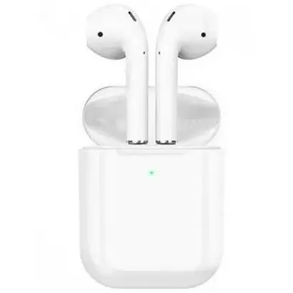 Навушники бездротові Hoco DES03 Air wireless headset TWS Білі