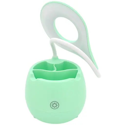 Настільна лампа-органайзер Voltronic SST-813 гнучка 3 режими 4.2V 300mAh microUSB 3 години роботи 42 см 200 г Green Box - фото 3