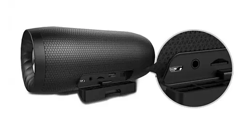 Бездротова Bluetooth колонка Zealot S16 стереозвук HiFi (Чорний) - фото 4