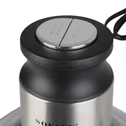 Чопер измельчитель Sokany SK-7027 800 Вт 3 литра 4 лезвия нержавеющая сталь, кухонная мясорубка для продуктов овощей фруктов - фото 3